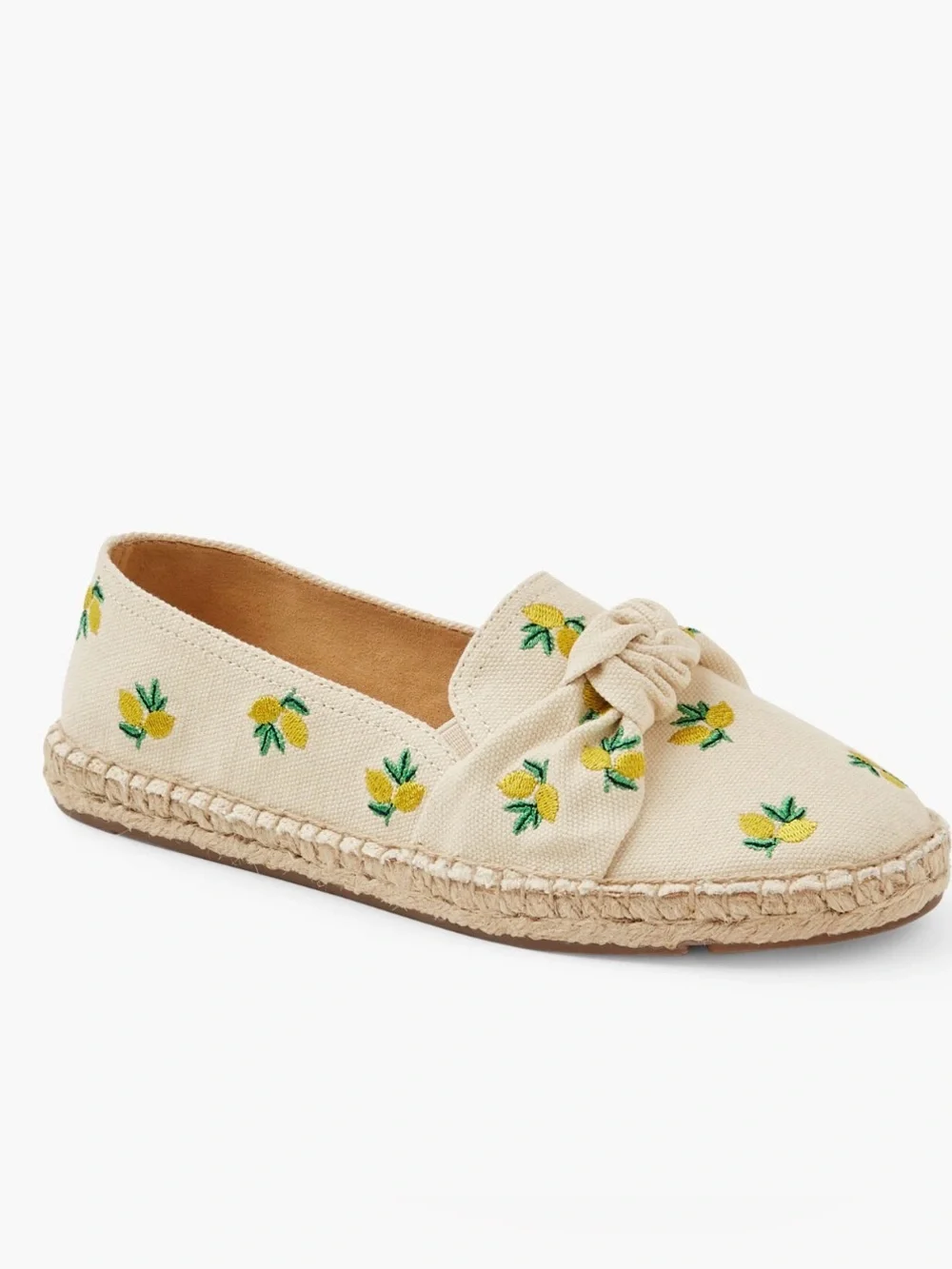 Talbots cream espadrille